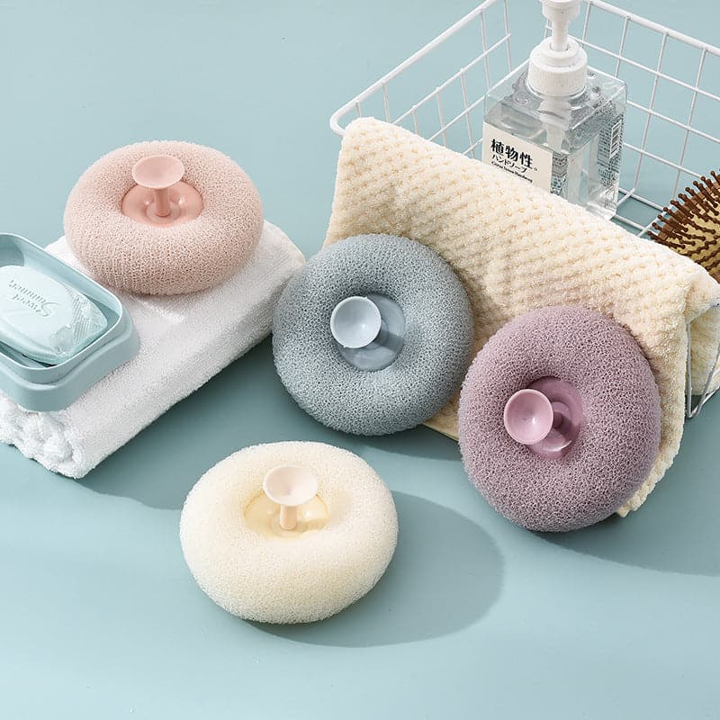PetalGlow – Stilfuld Blomsterformet Badesvamp med Stimulerende Cirkulation