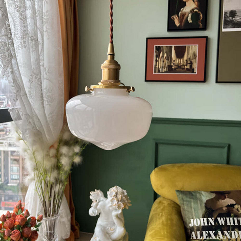 RetroLuxe – Elegant pendellampe med klassisk industriel charme