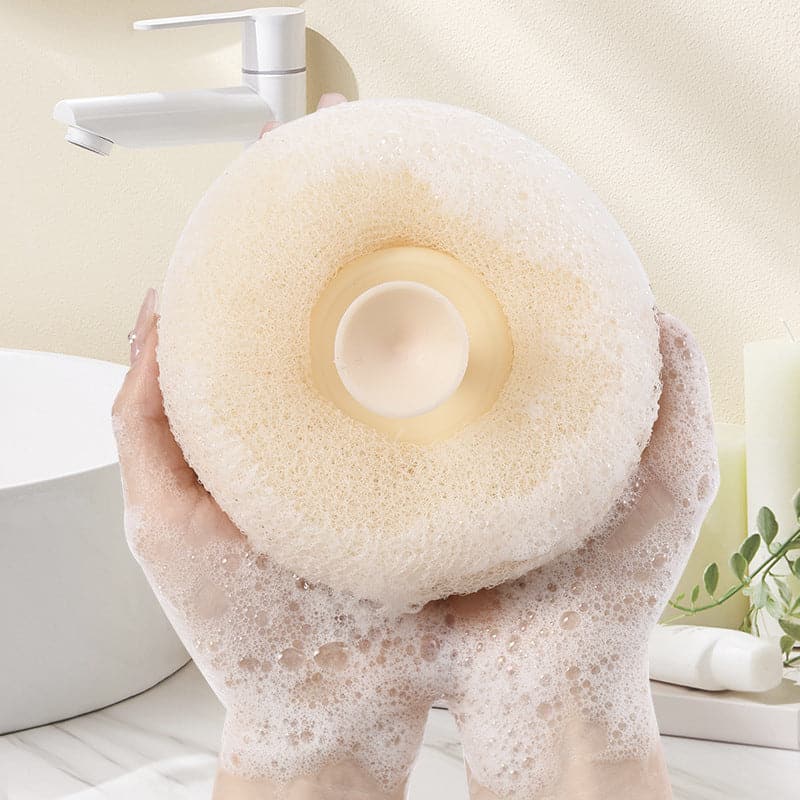 PetalGlow – Stilfuld Blomsterformet Badesvamp med Stimulerende Cirkulation