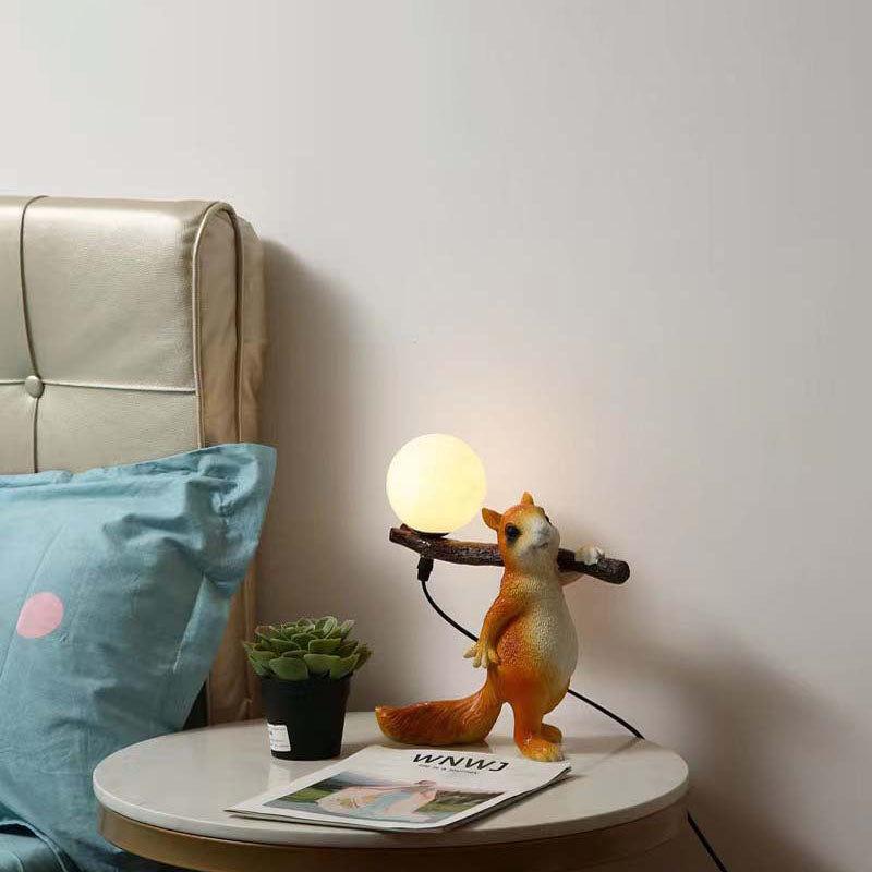 Squirrel Glow - Charmerende egernlampe til at oplyse dit hjem