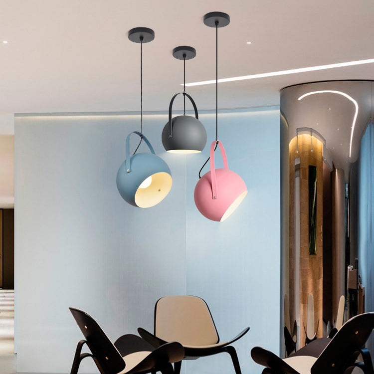 HaloHue - Pendellampe i bløde farver med elegant, afrundet design