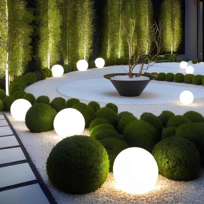 GlowSphere – Multifunktionel LED-havelys med multi-farvemuligheder til ethvert rum