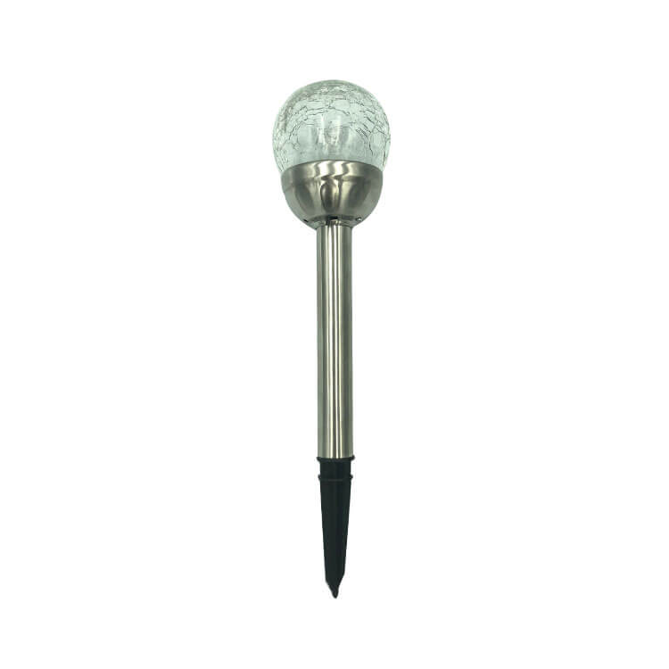 LumiStake – Solcelledrevet LED Havelampe i Rustfrit Stål