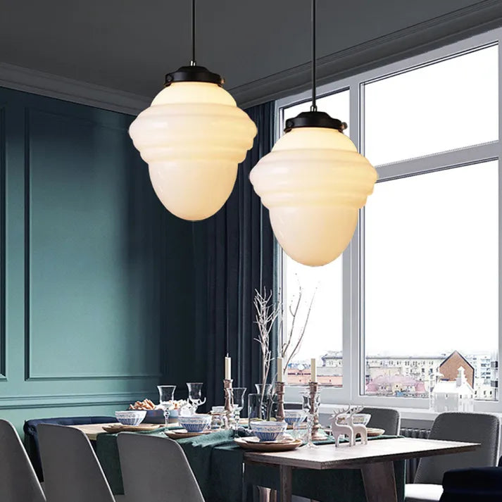 VintageGlow – Elegant geometrisk hængelampe til moderne interiør
