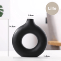 AuraDonut - Sofistikeret vase med unikt donutdesign