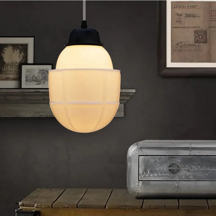 VintageGlow – Elegant geometrisk hængelampe til moderne interiør