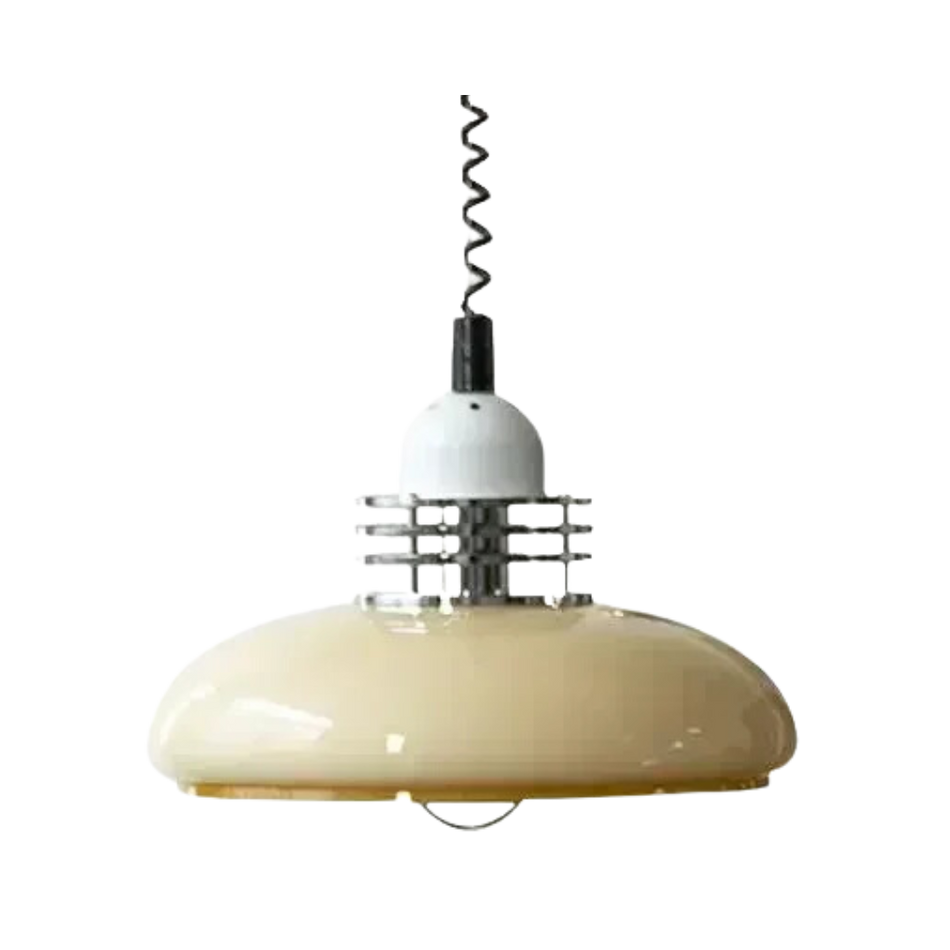 AuraGlow – Vintage-inspireret pendellampe med kunstnerisk