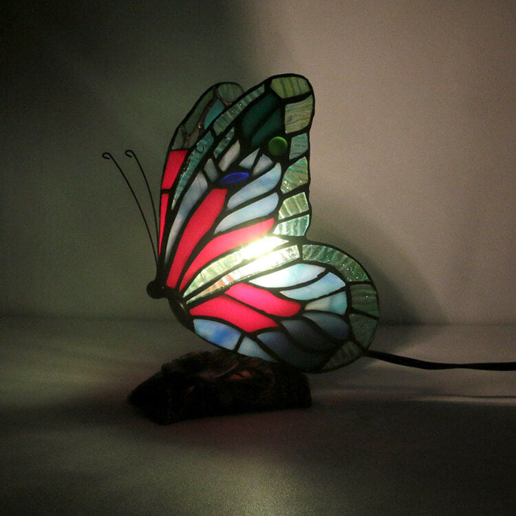 ButterLume – Tiffany Glas Sommerfugle Natlampe