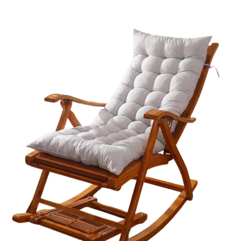 ComfaNest – Polstret gyngestol med hynder til indendørs og udendørs brug