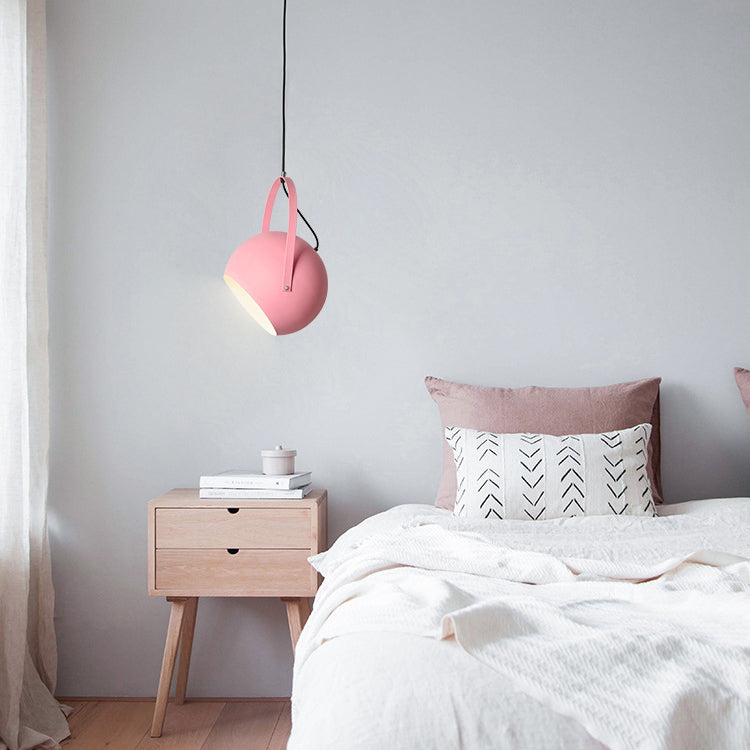 HaloHue - Pendellampe i bløde farver med elegant, afrundet design