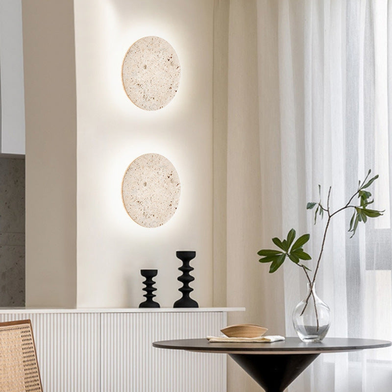 StoneGlow – Elegant væglampe med blødt LED-lys for en sofistikeret atmosfære