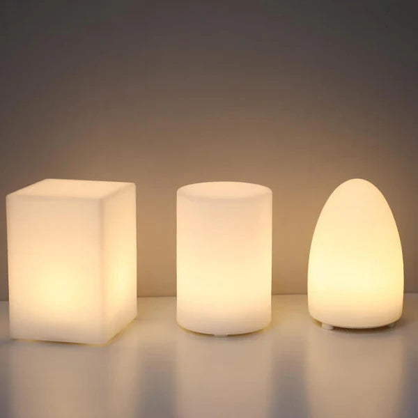 LumoForm – Geometrisk-formet LED-bordlampe med fjernbetjening og stemningsindstillinger