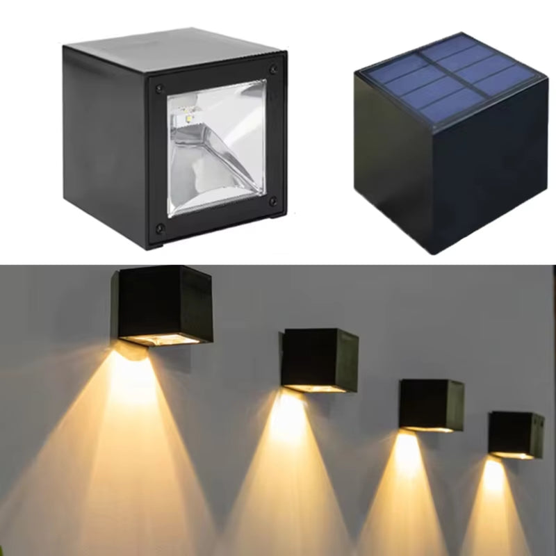 SolarGlow – Udendørs Solcellelampe med Høj-Effektivitetsdesign for Hurtig Opladning