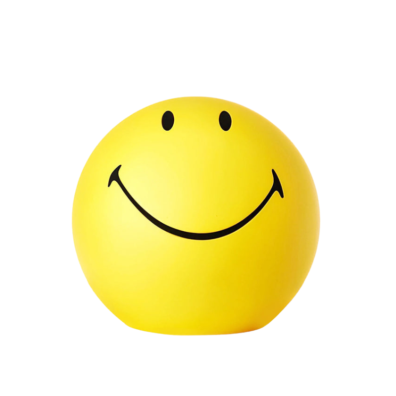 GlowMate – LED bordlampe med smilende ansigt og dæmpbart lys