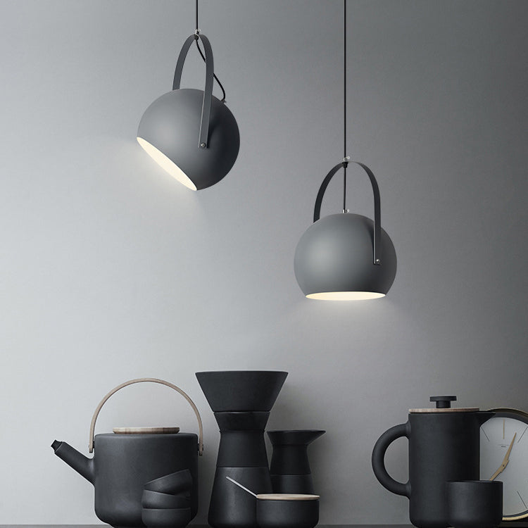HaloHue - Pendellampe i bløde farver med elegant, afrundet design