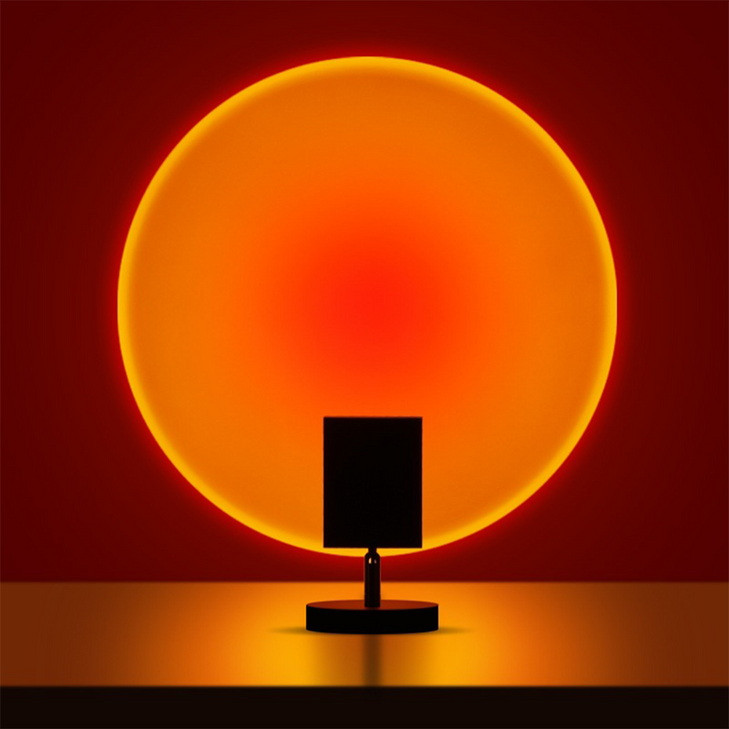 SunsetAura - Elegant retroinspireret lampe