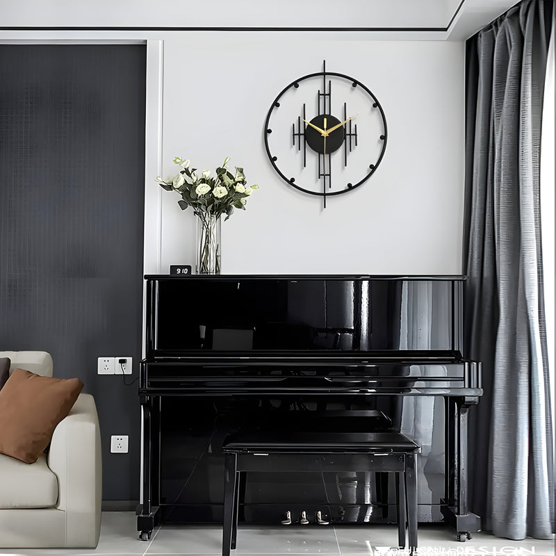 SleekTick – Minimalistisk, lydløst vægur med elegant, moderne design