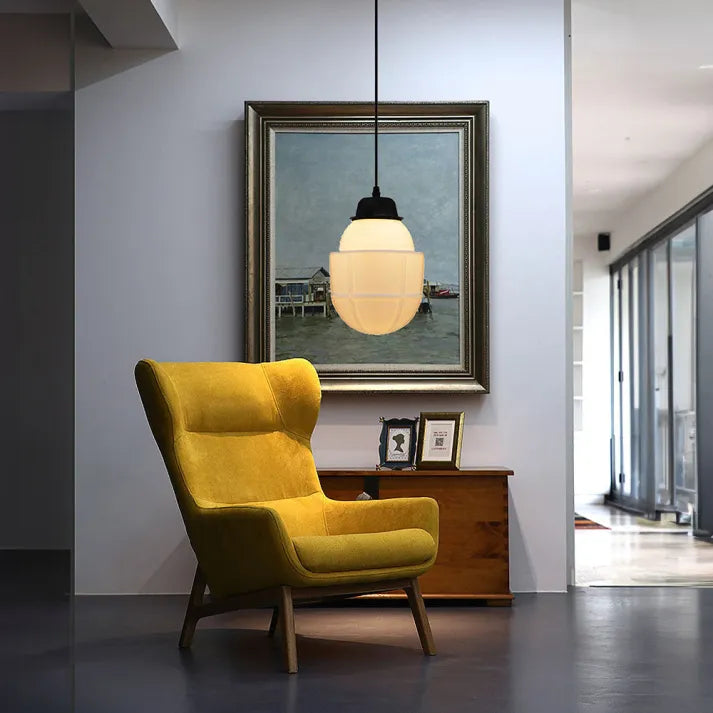 VintageGlow – Elegant geometrisk hængelampe til moderne interiør