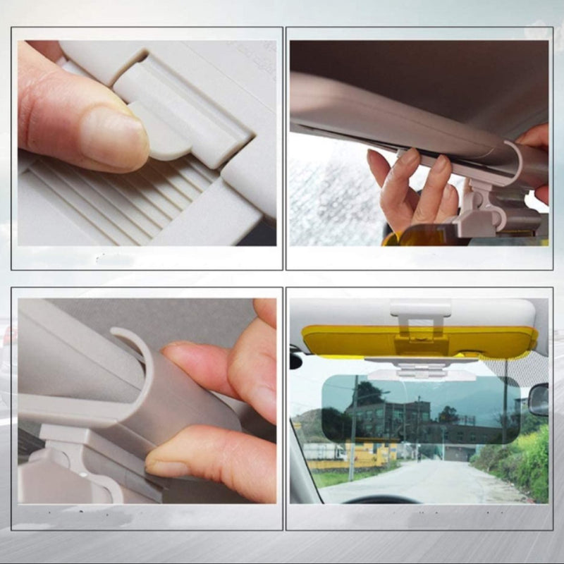 DriveGuard – Anti genskin bilvisir med UV-beskyttelse for sikrere kørsel