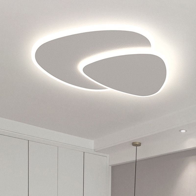 GeoLume – Designer geometrisk metal- og akryl loftslampe