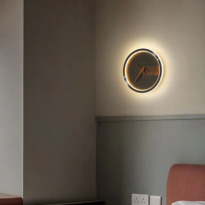 SmartTime – Moderne vægur med tidsdato og temperaturvisning til stilfulde rum