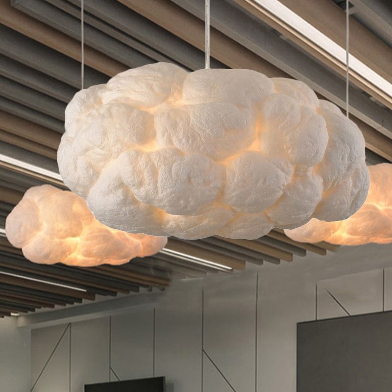 CloudyGlow - Cloud inspireret LED pendellampe til lyse rum