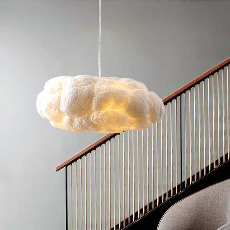 CloudyGlow - Cloud inspireret LED pendellampe til lyse rum