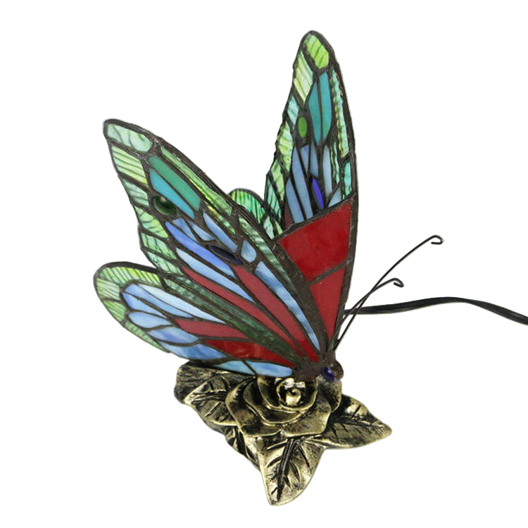 ButterLume – Tiffany Glas Sommerfugle Natlampe