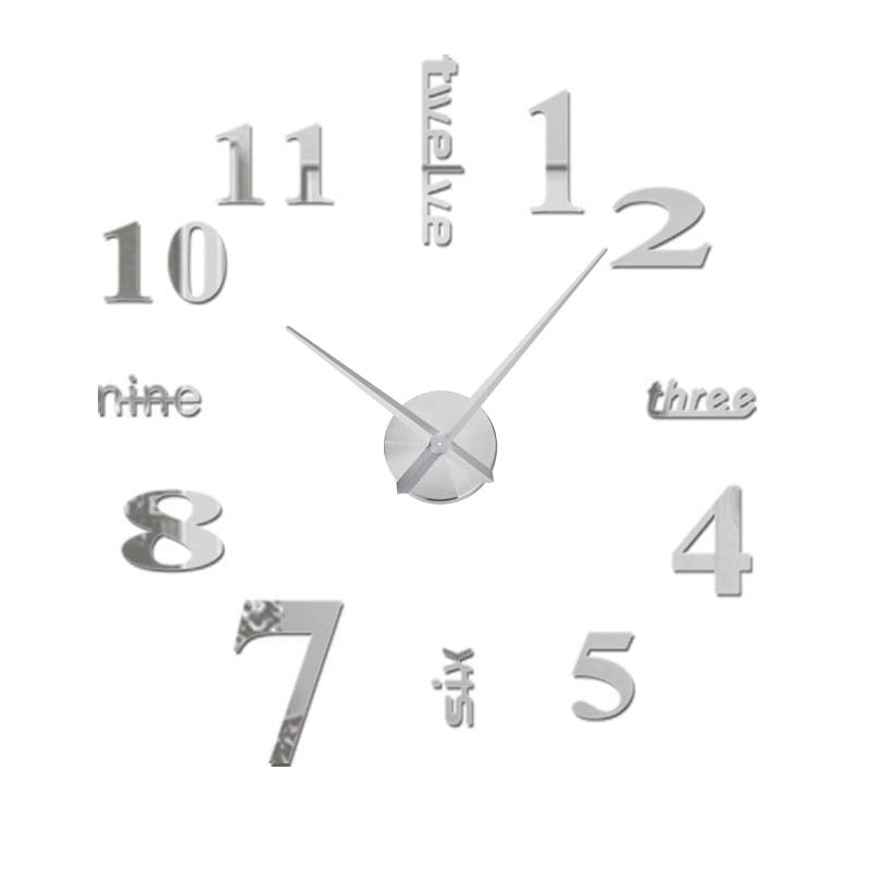 TimeVerse – Moderne vægur med numerisk og ord-timevisning for et stilfuldt look