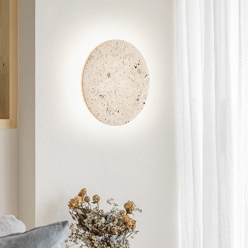 StoneGlow – Elegant væglampe med blødt LED-lys for en sofistikeret atmosfære