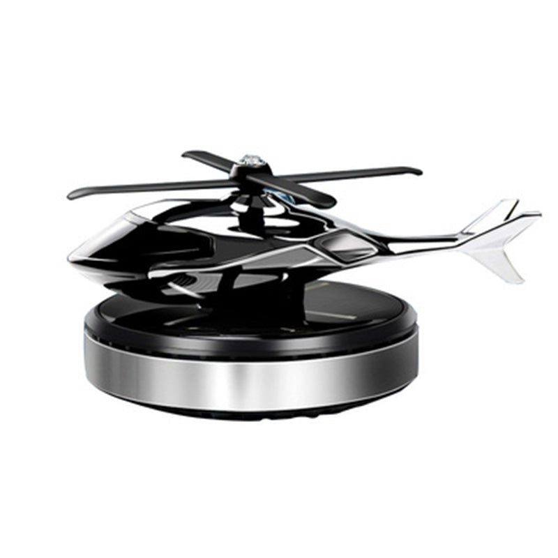 SolarSpin - Roterende helikopter luftfrisker soldrevet aromaterapi til biler