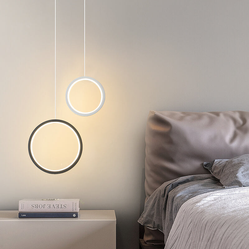 LuxeGlow -Elegant Moderne Pendellampe med Indbygget LED Stilfuld