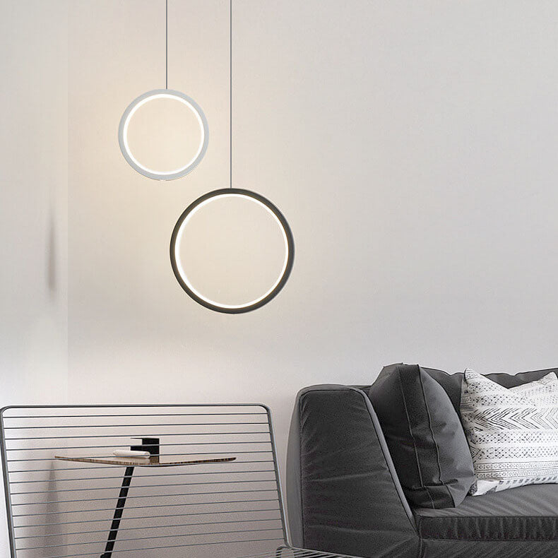 LuxeGlow -Elegant Moderne Pendellampe med Indbygget LED Stilfuld