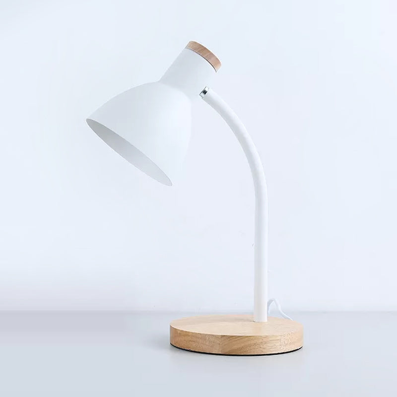 LumaBend – Elegant LED-bordlampe med fleksibel hals og varmt, blødt lys