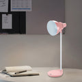 MacaronGlow – Elegant skrivebordslampe med justerbar hornformet skærm