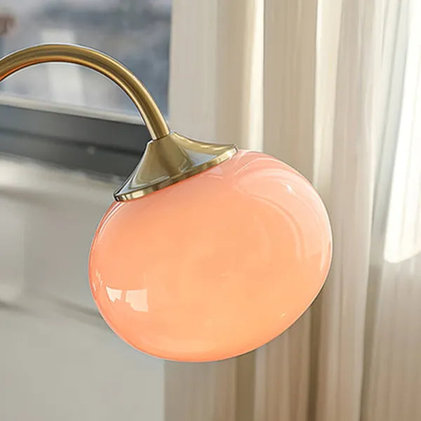 MallowGlow - Moderne bordlampe i skumfidusform til hyggelig belysning
