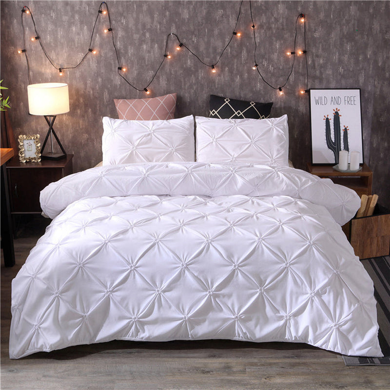 SereneDream – Tekstil Duvet Cover og Pudebetræk Sæt for Moderne Elegance