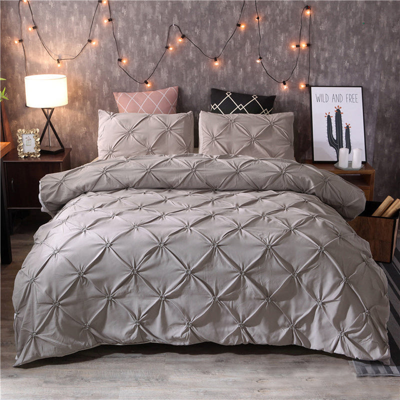 SereneDream – Tekstil Duvet Cover og Pudebetræk Sæt for Moderne Elegance