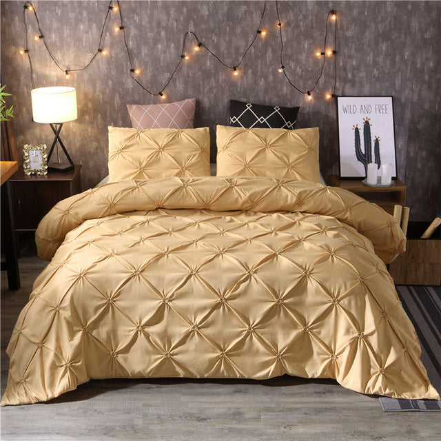 SereneDream – Tekstil Duvet Cover og Pudebetræk Sæt for Moderne Elegance