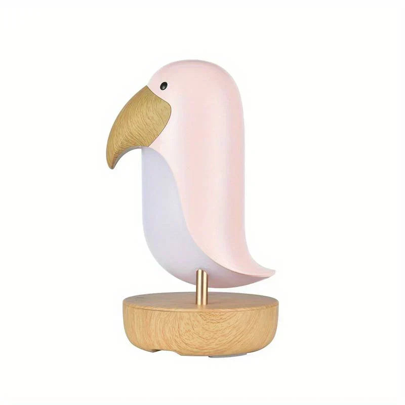 WoodPecker – Trådløs LED-fugleformet lampe til kreativ og hyggelig belysning i hjemmet