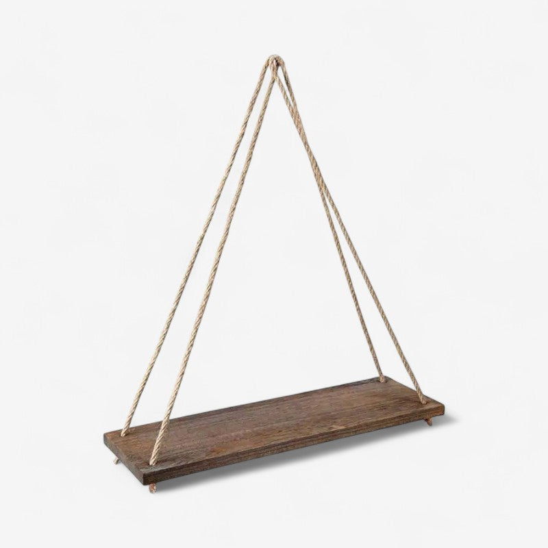 RopeVista - Væghængt hylde med rebdesign