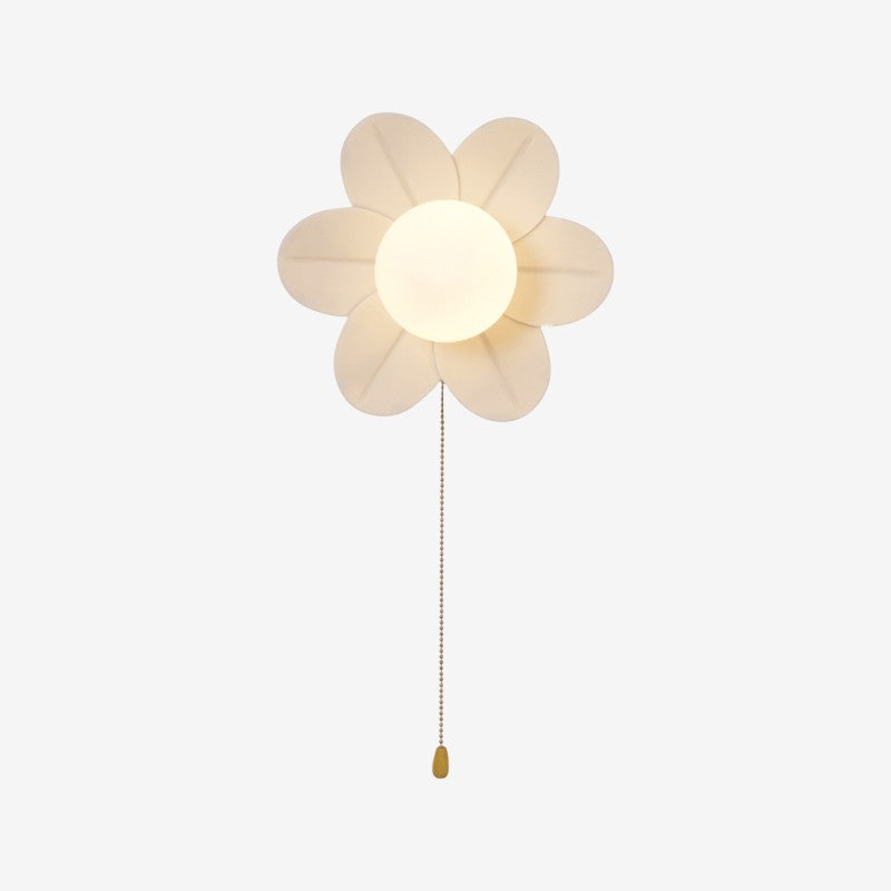 PetalGlow – LED-væglampe med blomsterblad-inspireret design