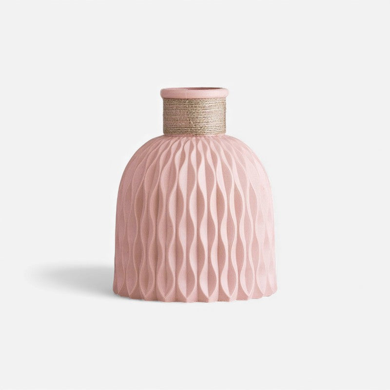 VaseLoom - Blomster Vase me Rem Inspireret Design til Boligindretning