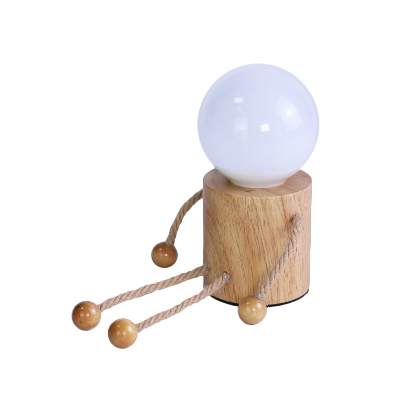 GlowDoll – LED sengelampe i form af en dukke til hyggelig belysning til børn