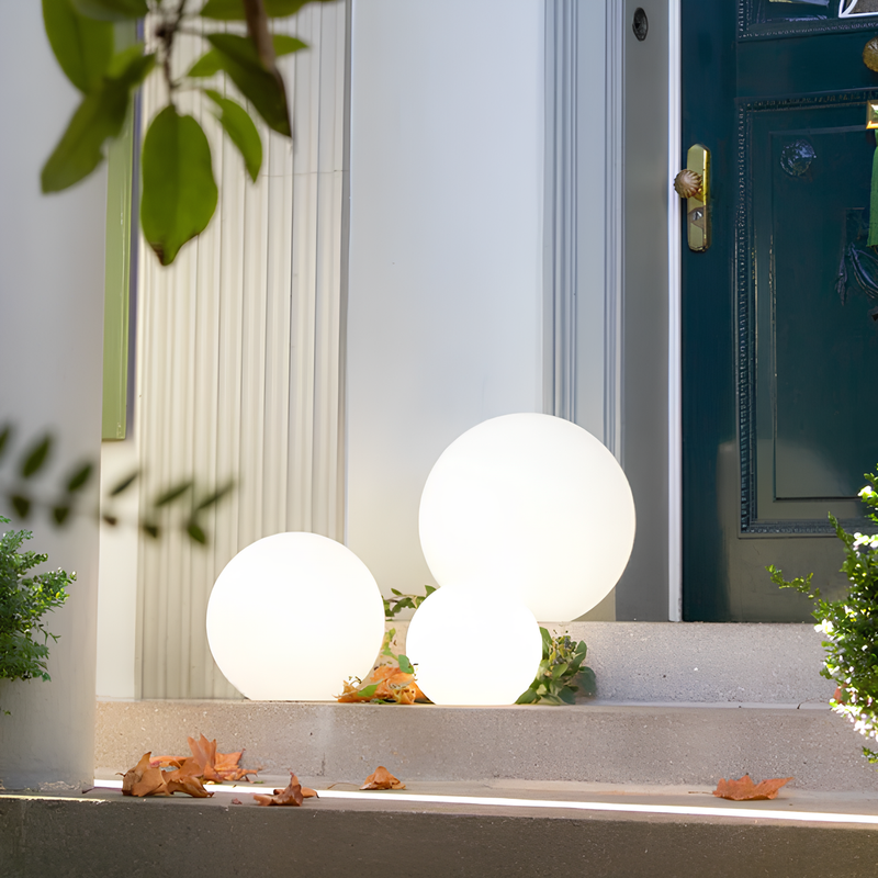 GlowSphere – Multifunktionel LED-havelys med multi-farvemuligheder til ethvert rum