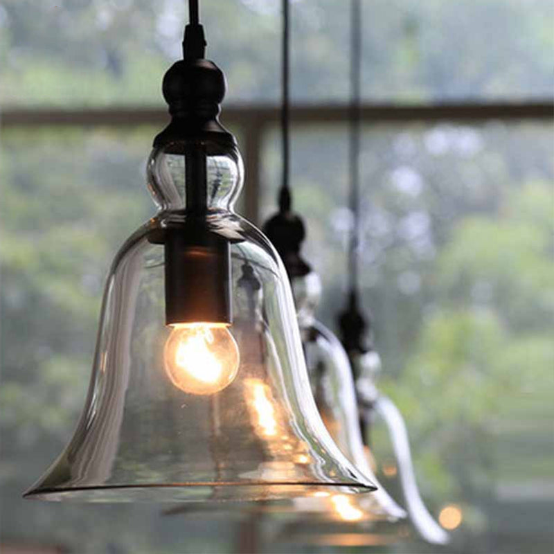 BellGlow – Elegant klokkeformet pendullampe med moderne ledning