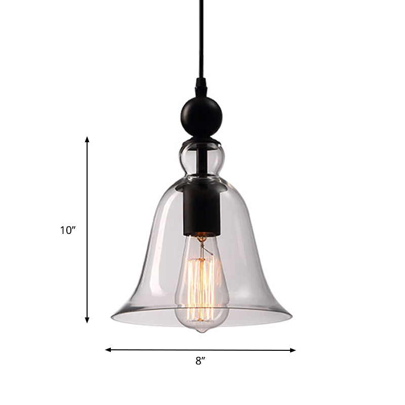 BellGlow – Elegant klokkeformet pendullampe med moderne ledning