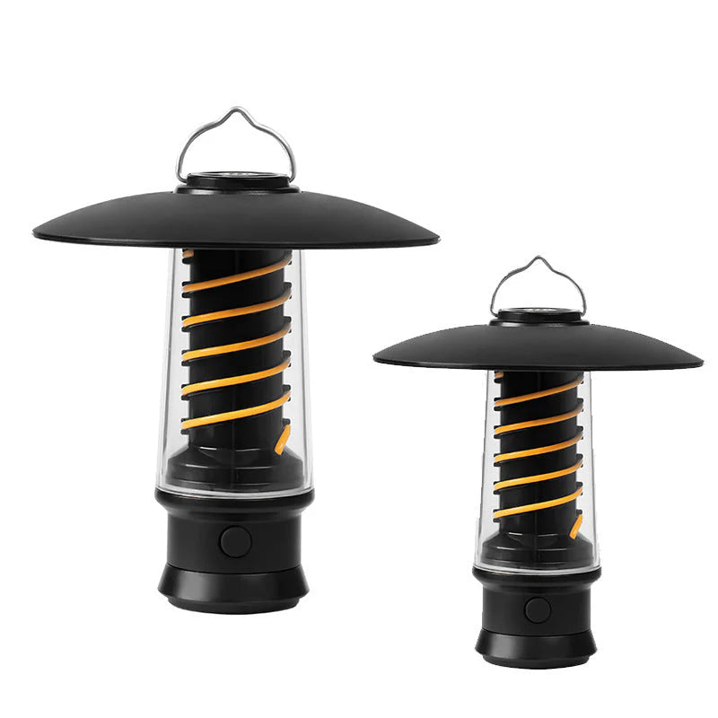 NovaBeam – Multifunktionel LED-campinglampe med genopladeligt batteri og alsidige lysindstillinger