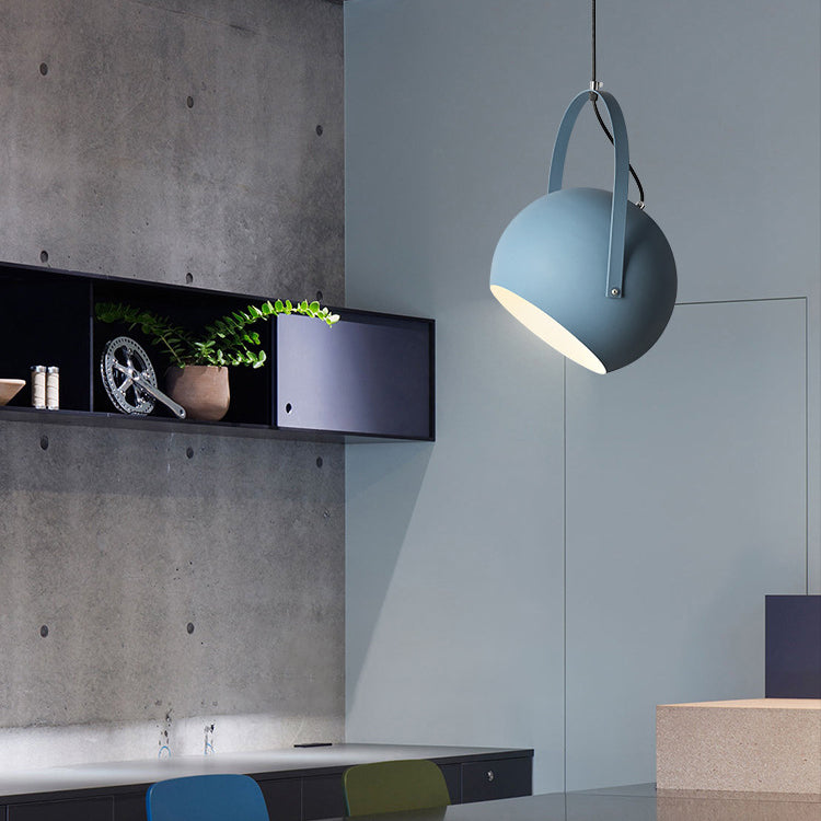 HaloHue - Pendellampe i bløde farver med elegant, afrundet design