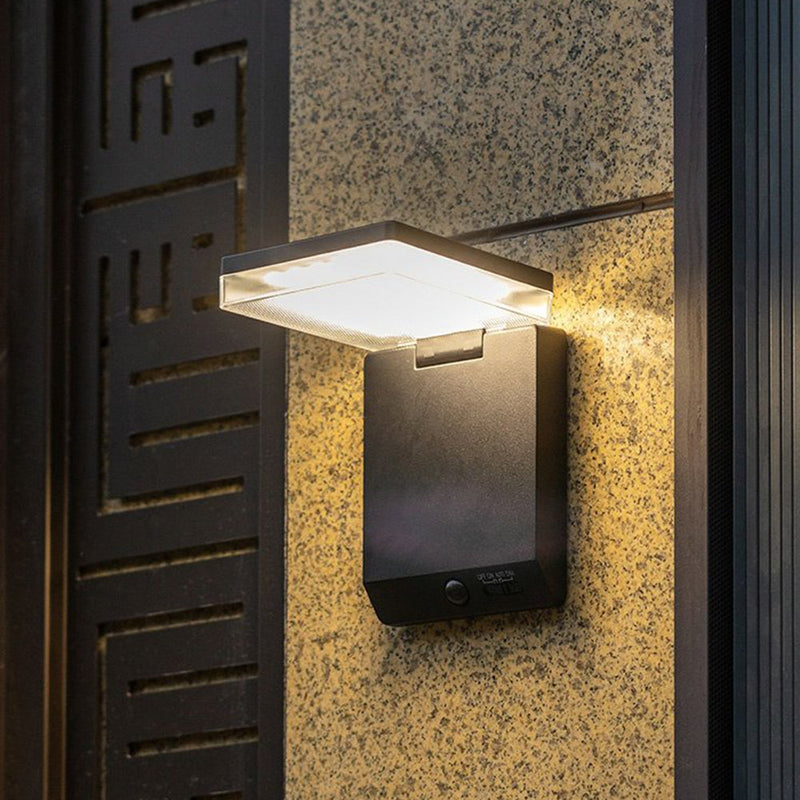 SolarBeam - Moderne LED Udendørs Væg Lys Med Bevægelsessensor